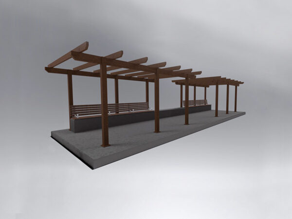 Walkway Arbor Shelter