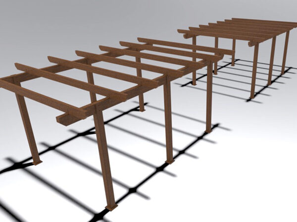 Walkway Arbor Shelter